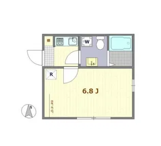 サザンロード八広【1階】の間取り