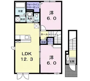 プリメゾン グランデュール I【2階】の間取り