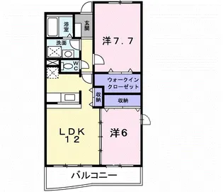 グランノーブル【1階】の間取り