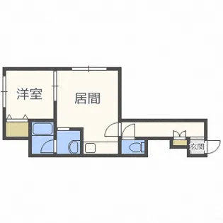 フィールハーモニーII【3階】の間取り