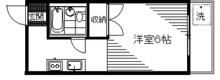 東京都調布市国領町6【アパート】の間取り