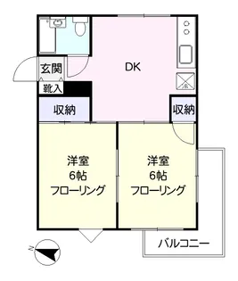 STプラザ大泉学園【2階】の間取り