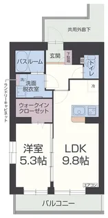 セルリアンコート【1階】の間取り