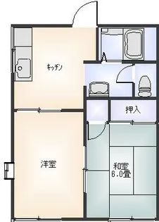 悠遊館【2階】の間取り