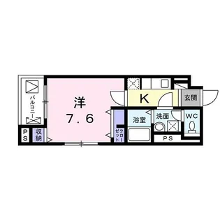 ルミエール長岡京【3階】の間取り