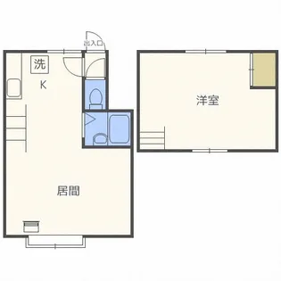 ルーブル新発寒【2階】の間取り