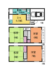 奈良県奈良市肘塚町【一戸建】の間取り