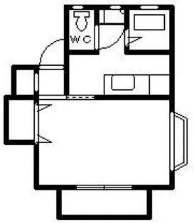 アイハイツ【1階】の間取り
