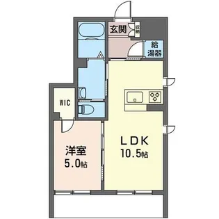 aqua una【1階】の間取り