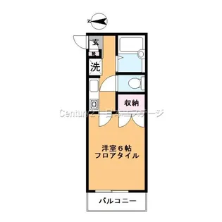 メゾン桐原【1階】の間取り