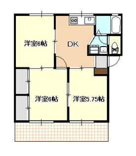 マルセリーノ関 C棟【1階】の間取り