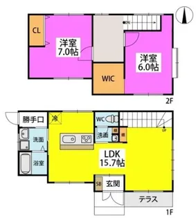 福岡県福岡市早良区次郎丸2【一戸建】の間取り