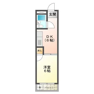 アバンハウスI【3階】の間取り