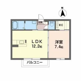 シャーメゾン桂【2階】の間取り