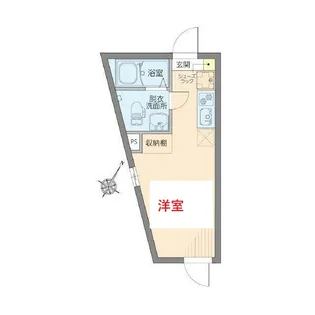東京都大田区東雪谷2【マンション】の間取り