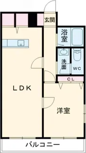 銀河ビル【5階】の間取り