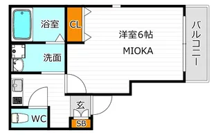 WING【1階】の間取り