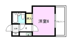 ばんぶるくらぶNo.2【3階】の間取り