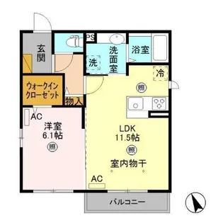 プレミアム【3階】の間取り