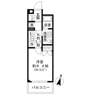 埼玉県草加市旭町4【マンション】の間取り