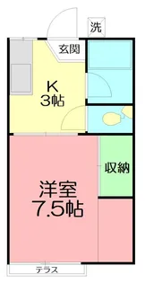 イーハトーブ海老名【2階】の間取り