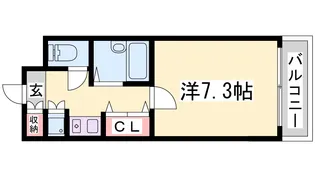 ランドマークシティ神戸西元町【3階】の間取り