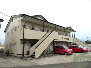 サンシャインW C棟【1階】の外観