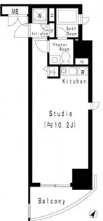 MFPR代々木タワー【7階】の間取り