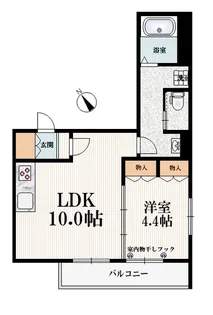メゾン佐久間【2階】の間取り
