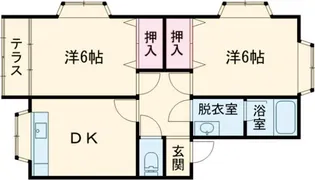 新潟県三条市新保【アパート】の間取り