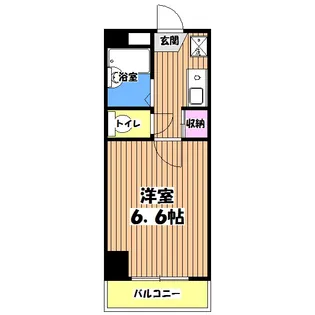 エステート岡野【1階】の間取り