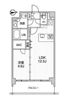 東京都墨田区墨田4【マンション】の間取り