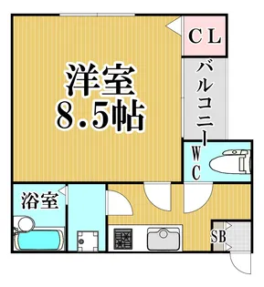 福岡県福岡市城南区梅林1【アパート】の間取り