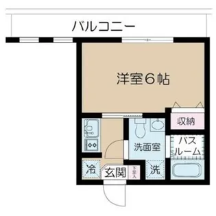 NSGATE勝どき【2階】の間取り