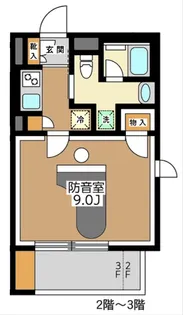 (仮称)Sonorite池之端【2階】の間取り