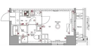 AZEST立石♯R【12階】の間取り