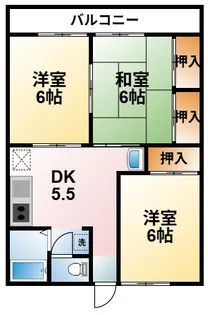 千葉県茂原市下永吉【マンション】の間取り