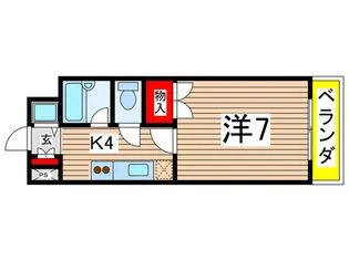 セレッソコ-ト西原【10階】の間取り