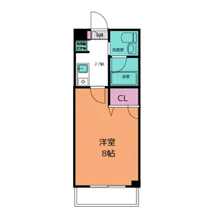 ジェプロ大江【3階】の間取り