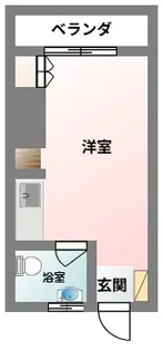 パラシオ新町【1階】の間取り