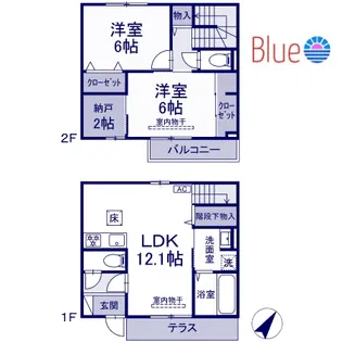 スリジェ元町の間取り