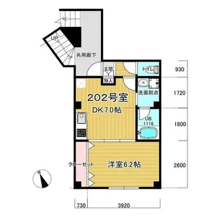 (仮称)今井ビル【2階】の間取り