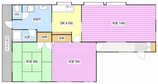 藤田アパート【3階】の間取り
