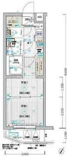 ブライズ堀切菖蒲園【3階】の間取り