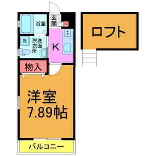 ロワール行徳V【2階】の間取り
