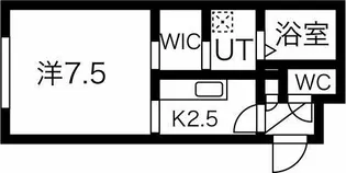 Peche桑園 B【3階】の間取り
