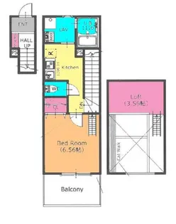 アルティア一橋学園【2階】の間取り