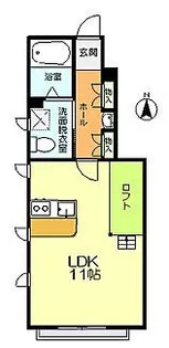 ソーグラス【1階】の間取り