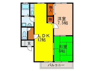 マイルドコートの間取り