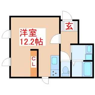 稲荷ノアレジデンス【1階】の間取り